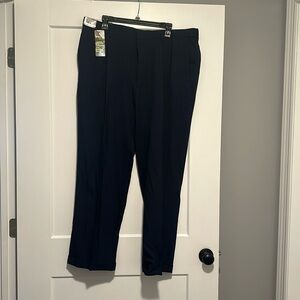 Haager Premium Comfort Mens Dark Blue Dress Pants